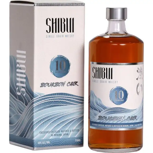 Shibui 10 Years Old Bourbon Cask Whisky 750ML