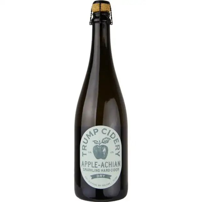 Trump Cidery Apple-Achain Dry Sparkling Hard Cider 750ML